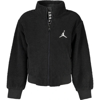 JORDAN Дамски суитшърт с цип jordan, Размер 12-13a, Цвят Черен (45d193_neblack)