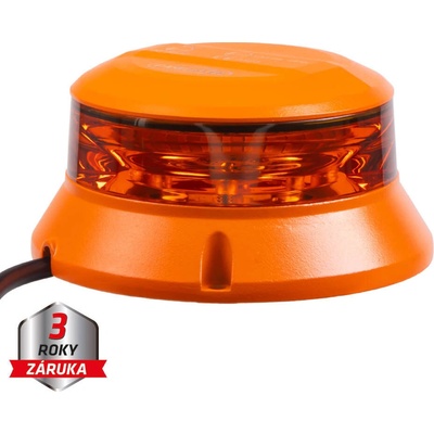 CARCLEVER Robustní oranžový LED maják, oranž.hliník, 36W, ECE R65 (wl402fix) – Zbozi.Blesk.cz