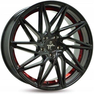 Keskin KT20 8x18 5x112 ET30 black red inside