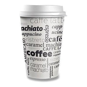 HIT OFFICE Papierový pohár 0,4L ''Coffee to go''