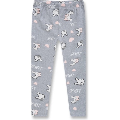 Kugo Dievčenské legíny JL0703 svetlo sivý melír