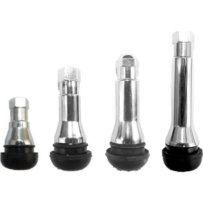 Bezdušové ventily TR CRA, chromované, různé velikosti, AUTO, MOTO - Ferdus (Rozměr: délka 42.5 mm. AUTO - 1 ks)