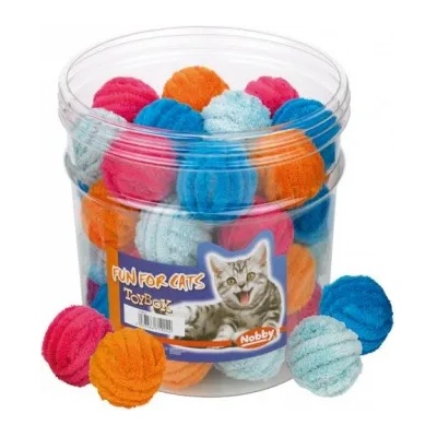 Nobby Играчка за котка плюшено топче цветно 4 см nobby Германия 71904