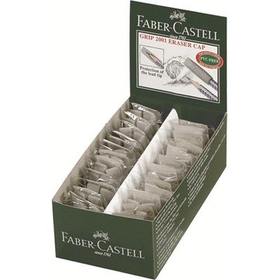 Faber-Castell guma 2001 sivá 2 ks