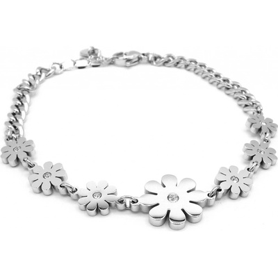 Steel Jewelry náramek KVĚTINY Chirurgická ocel NR231161