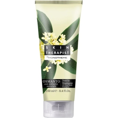 Monotheme Skin Therapist Osmanto All Over Body Shampoo 250ml за жени шампоан за коса и тяло
