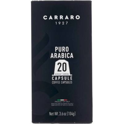 Carraro sladká arabica kapsule nespresso 20 ks