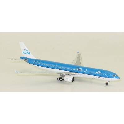 Phoenix A330-303 KLM Royal Dutch Airlines 2000s Colors w. KLM 100 Years Logo Named Plaza de la CathedralHabana 1:400