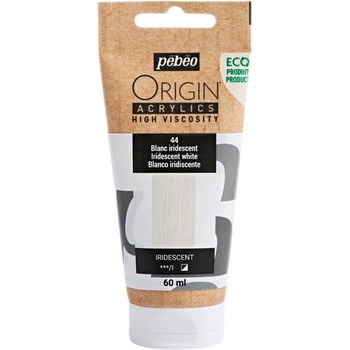 Pébéo Origin АКРИЛНА боя Iridescent White 60 ml 1 бр (817044)