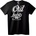 NOONEBRAND Тениска Старите навици умират трудно - 5XL, Black