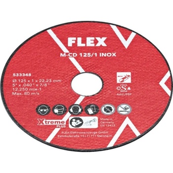 Flex Tenké řezací kotouče 1 mm FX-533348