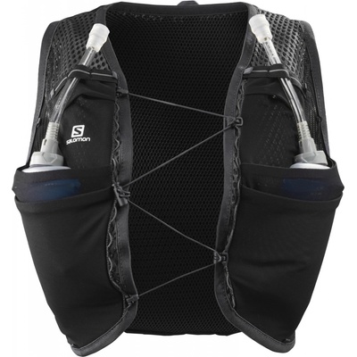 Salomon Active Skin 8 l with flasks black