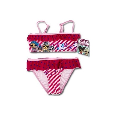Setino Dívčí dvoudílné plavky bikiny Lol Surprise - růžová