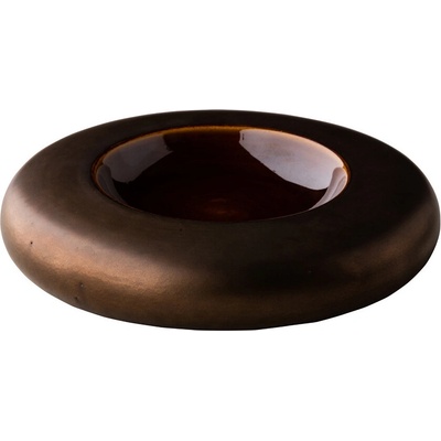 Stylepoint Gold Metallic donut miska L 22 cm
