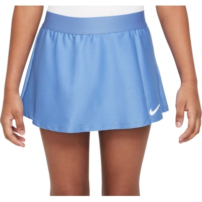 Nike Пола за момичета Nike Court Dri-Fit Victory Flouncy Skirt - polar/white
