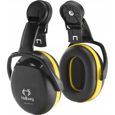 Hellberg SECURE 2C na přilbu SNR 29 výškově nastavitelné černo/žluté – Sleviste.cz