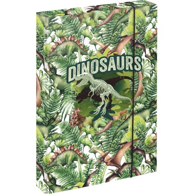 Baagl Зелена училищна тетрадка A4 Baagl Jumbo Dinosaur BAAGL | Zelen | Момчешки | ONE SIZE