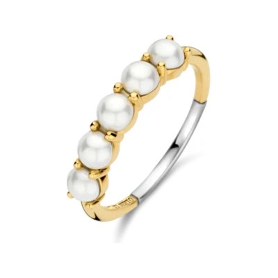 Ti Sento prsten s perlami 12322YP