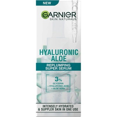 Garnier Skin Naturals Серум за лице Hyaluronic Aloe, 30 ml