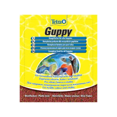 Tetra Храна за рибки Sachet Tetra Guppy 12гр (706123)