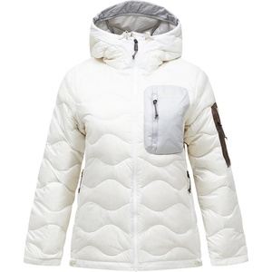 Peak Performance Дамско пухено яке Peak Performance Women's Helium Utility Down Hood Down jacket - Offwhite / Antarctica - размер XS (104-5351-0912)