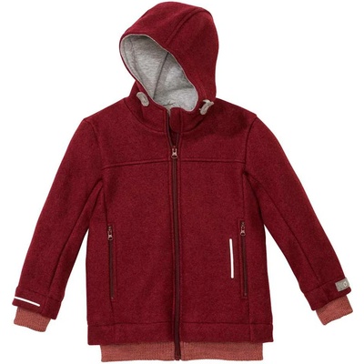 disana Детско вълнено яке disana Kid's Outdoor-Jacke Wool jacket - Cassis - размер 134/140 (EU) (703-6087-0114)