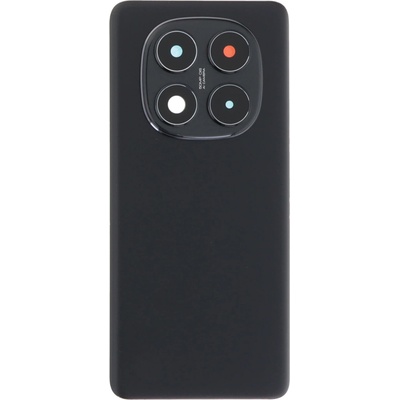 Batériový kryt + sklíčko kamery s rámom Xiaomi Redmi Note 14 Pro 5G čierna farba - ORI