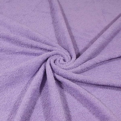 Froté lila, bavlněné, 340g/m, š.150