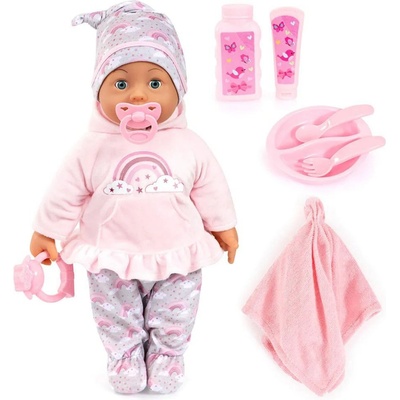 Bayer Design Говореща кукла Bayer - Бебе Анабела, 46 cm (94624AB)