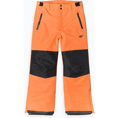 4F Детски панталони за сноуборд 4F FNK M658 orange
