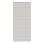 vidaXL Плисирана щора Светло сиво 100x200 cm Ширина на плата 99, 4 cm (4015364)