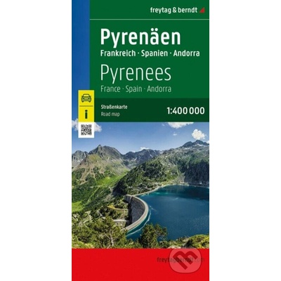 Freytag & Berndt mapa Pyrenees States 1:400 t.