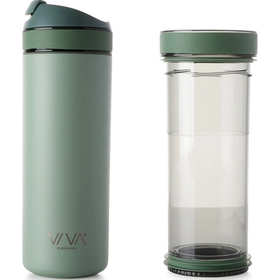Viva Scandinavia Термочаша Recharge Anytime с инфузор ментова (V82046)