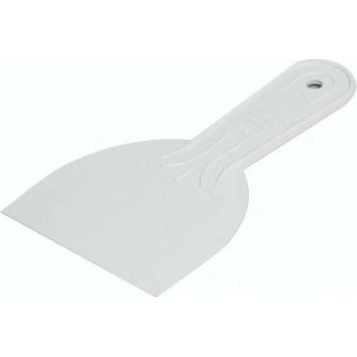 Špachtľa hladká plastová, 100 mm, biela