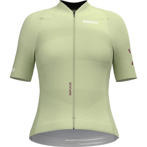 Bioracer Дамска фланелка с къс ръкав за колоездене Bioracer Women's Icon Jersey Impulse Cycling jersey - Pistachio Milk - размер XXL (156-3082-0216)