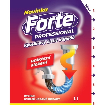 FORTE PROFESSIONAL ČISTIČ ODPADŮ 1,l