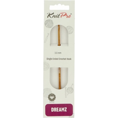 KnitPro Dreamz drevený háčik 3mm