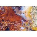 DIMEX ART Флизелинов фототапет детайл от цветен камък 375 x 250 см