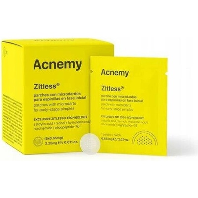 Acnemy Zitless Náplasti na pupínky 5 ks