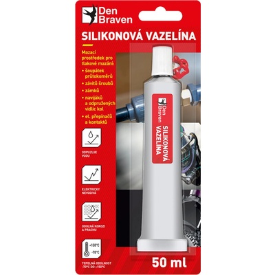 DEN BRAVEN Silikonová vazelína tuba 50 ml