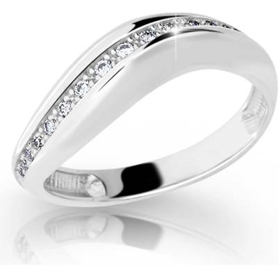 Cutie Jewellery silver Stříbrný prsten CUTIE S2131 Bílá