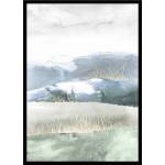 Malerifabrikken Картина 50x70 cm Green Land - Malerifabrikken (966-2006-050070-BL1)
