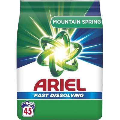 Ariel prací prášok Mountain Spring 2,475 kg 45 PD
