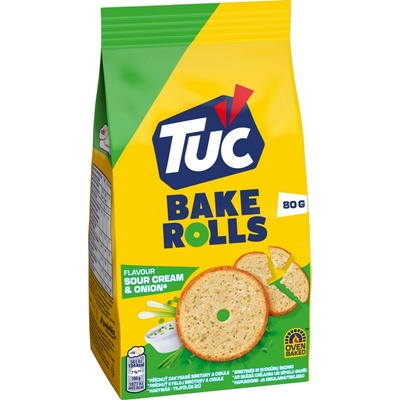 TUC Bake Rolls smotana cibuľa 80 g