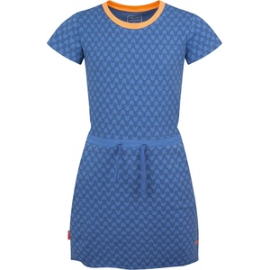 Trollkids Детска рокля Trollkids Girl's Noresund Dress - Cornflower / Mystic Blue / Coral Haze - размер 122 (EU) (701-2603-0515)