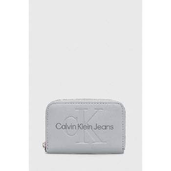 Calvin Klein Jeans Портмоне Calvin Klein Jeans дамски в синьо K60K612255 (K60K612255)