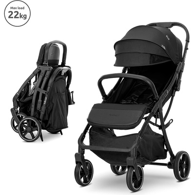 Lorelli Premium Д. КОЛИЧКА minori black до 22 кг АВТОМАТИЧНО СГЪВАН (10021922501)