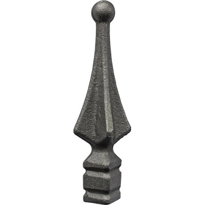 neuvedená Hrot kovaný h125, b27x27, n20x20mm