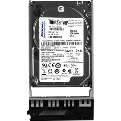IBM Lenovo 300GB 10K 6Gb 2.5" SAS HDD, 03T7736