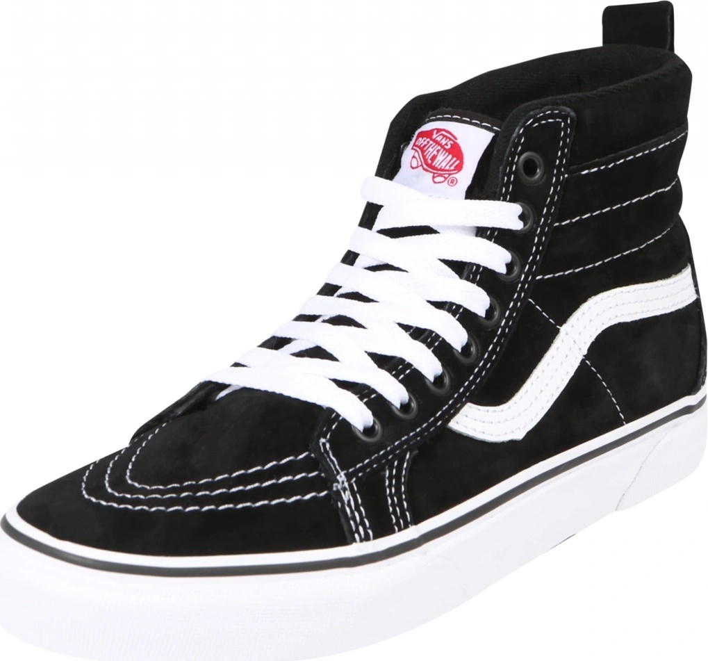 vans sk8 hi white black